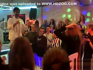 Hot teenies get completely foolish and nude at hardcore party