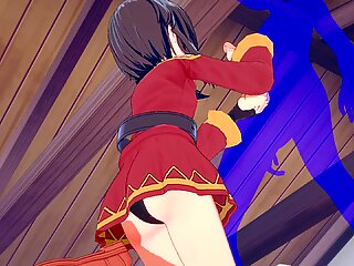 Megumin hentai, japanese, japanese