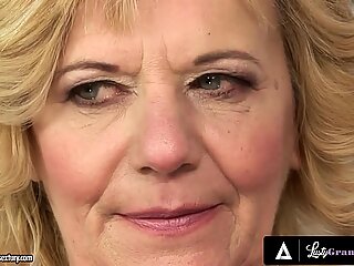 LUSTYGRANDMAS - Horny Granny Enjoys Rimming Yonger Guy While Fucking