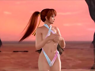 Helena Chan, Momji Chan and Nyotengu Vacations Ecchi