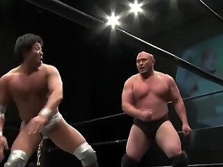 Hot Japanese Pro Wrestling: Miyatake vs Suguru