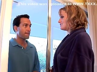 Chubby Brunette Milf Gets It From Behind