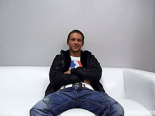 The young Robert in Czech Gay Casting
